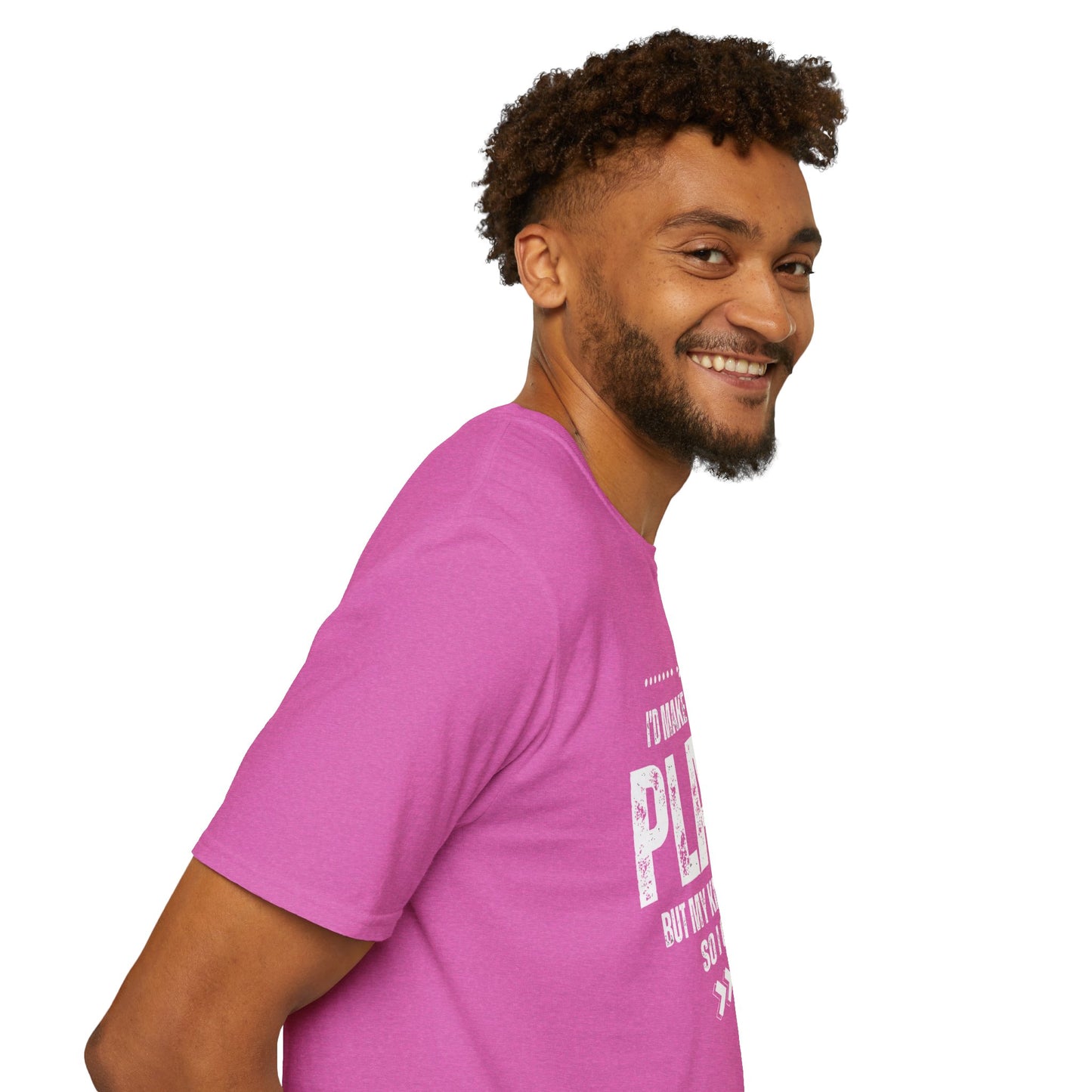 Camiseta unisex "Haría planes" | Ideal para padres deportistas