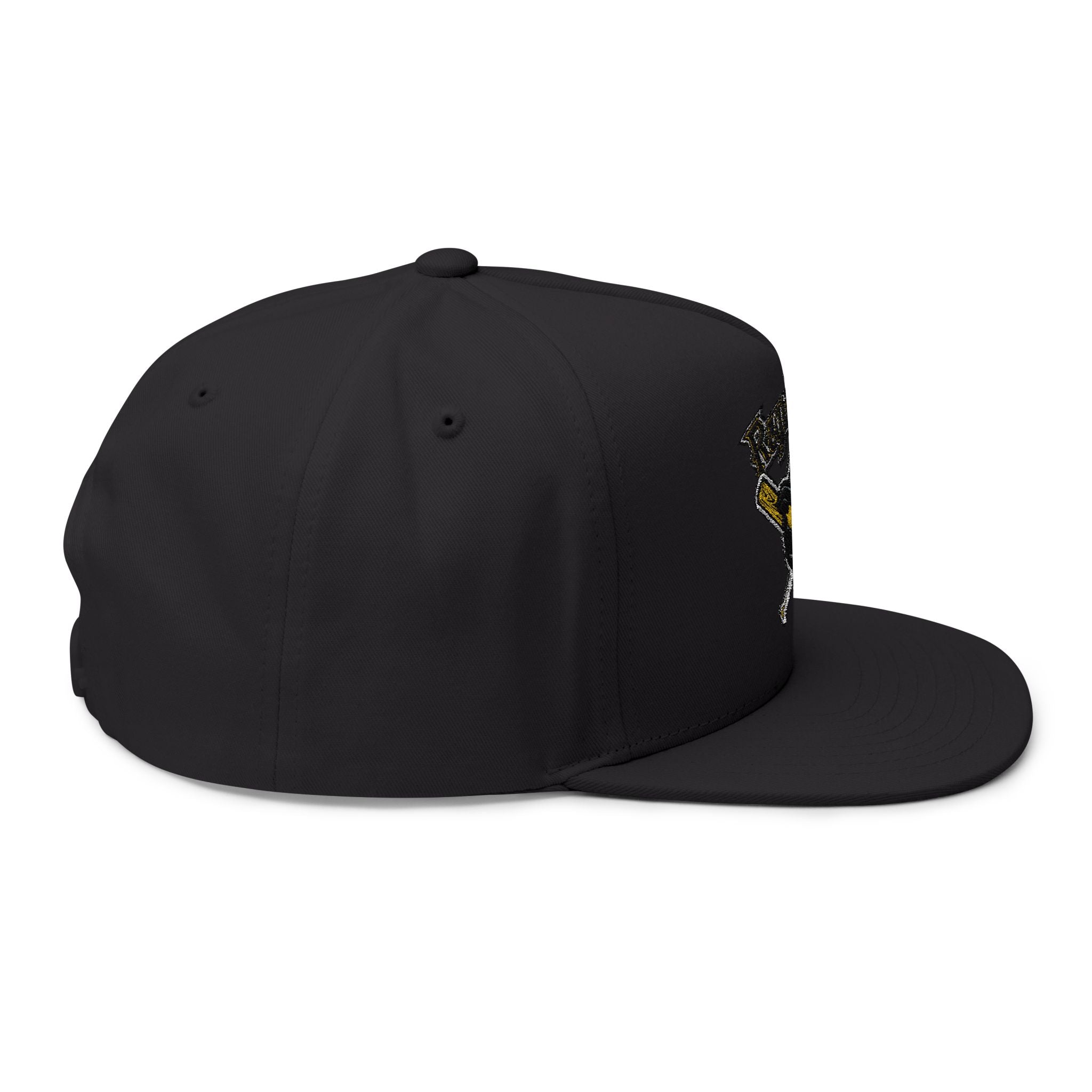 Embroidered ‘Poughkeepsie’ Pirate Logo Flat Bill Cap