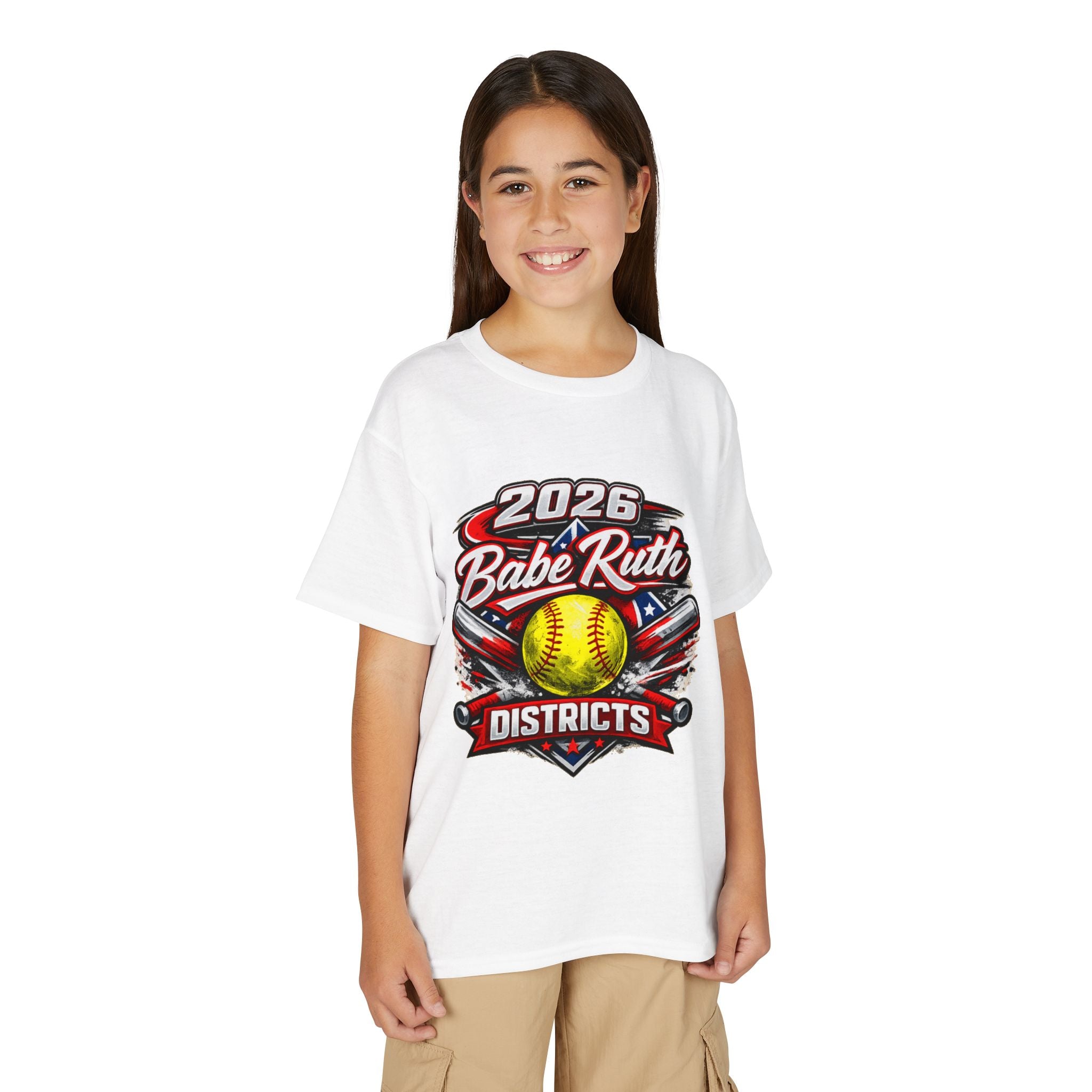 Youth 2026 Babe Ruth Districts Softball Tee