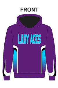Sudadera con capucha Lady Aces Royal Purple