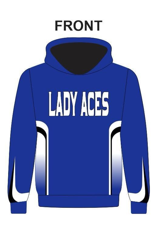 Lady Aces Royal Blue Hoodie