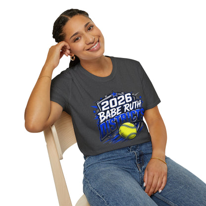 2026 Babe Ruth Districts Softball T-Shirt