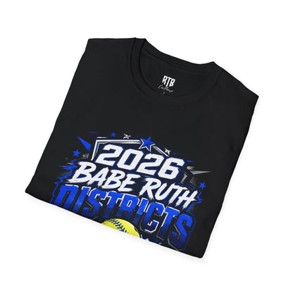 2026 Babe Ruth Districts Softball T-Shirt