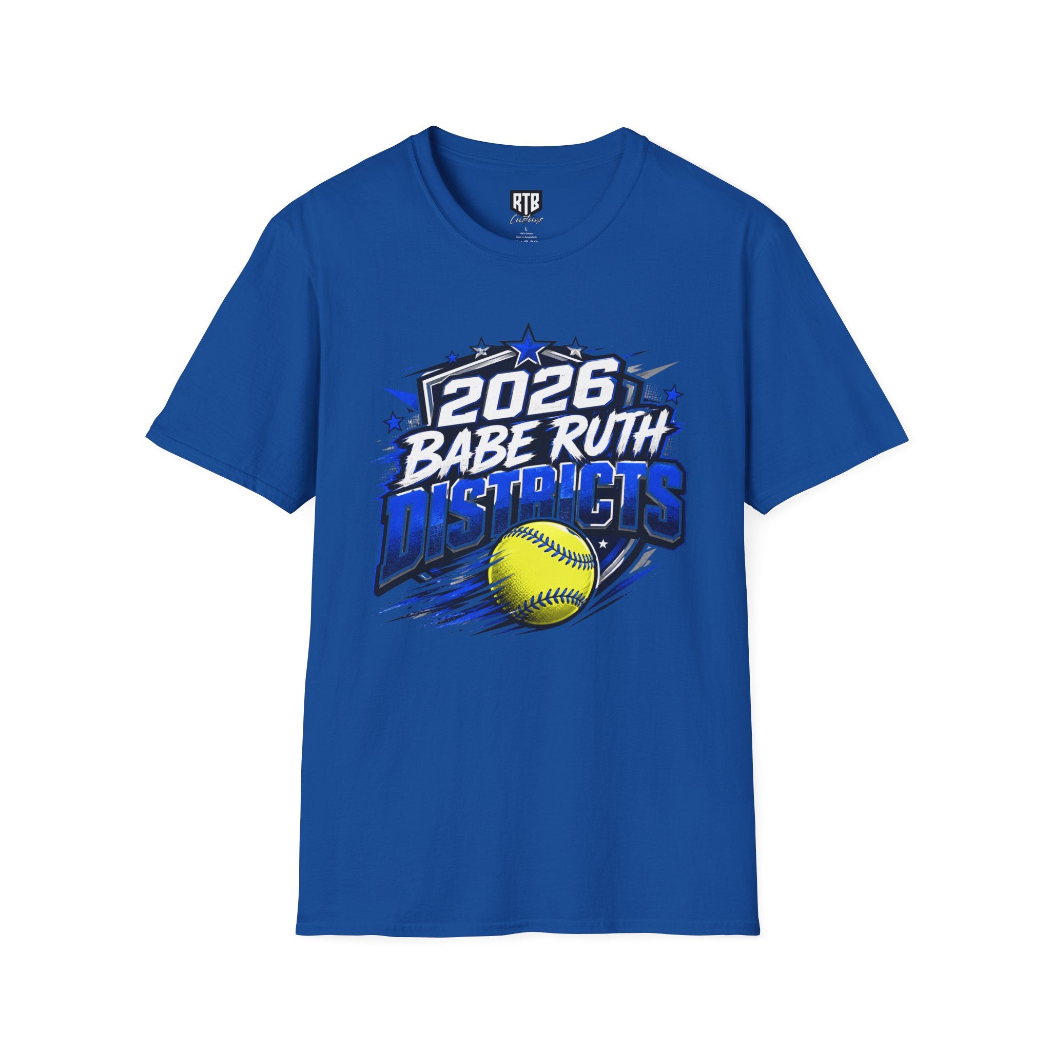 2026 Babe Ruth Districts Softball T-Shirt