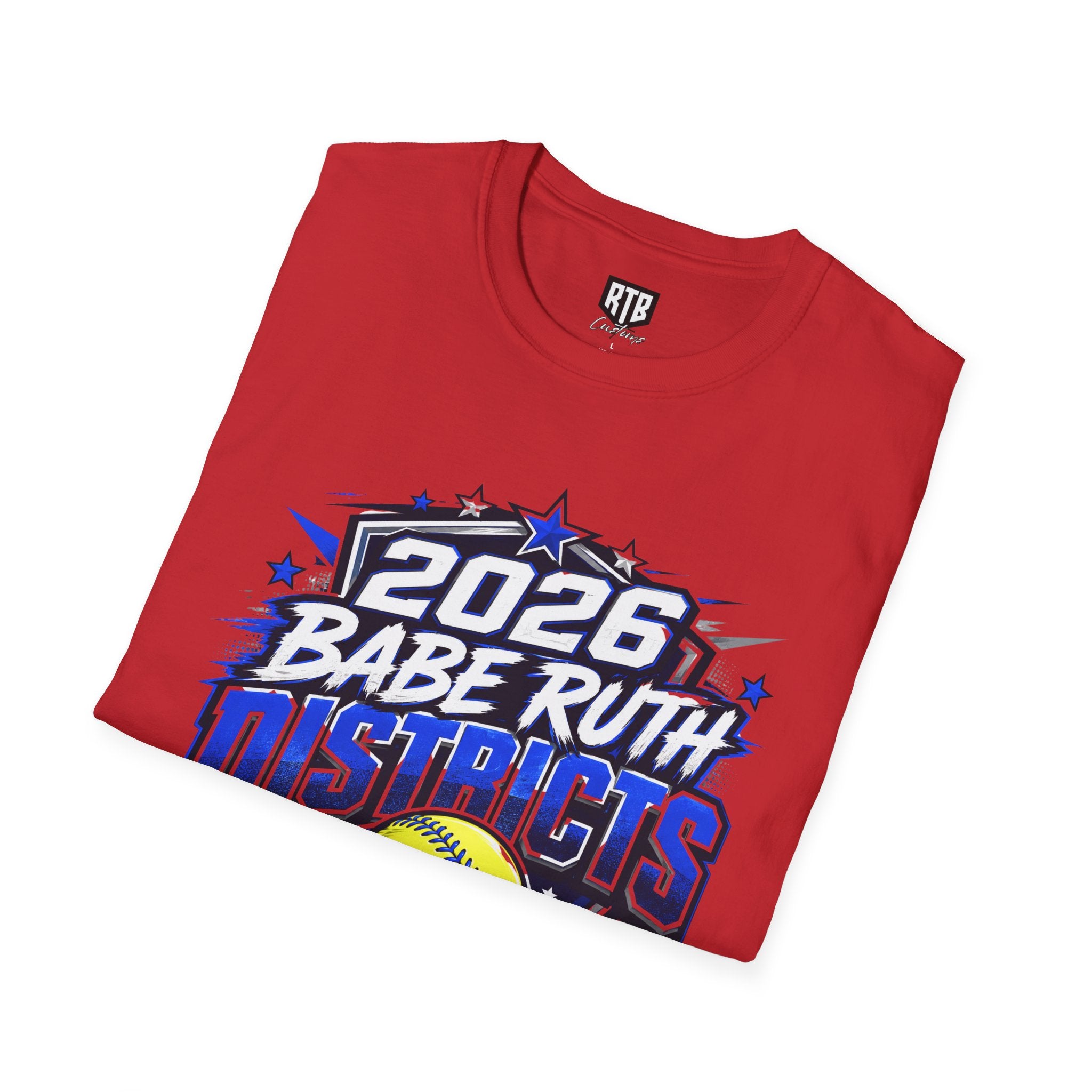 2026 Babe Ruth Districts Softball T-Shirt