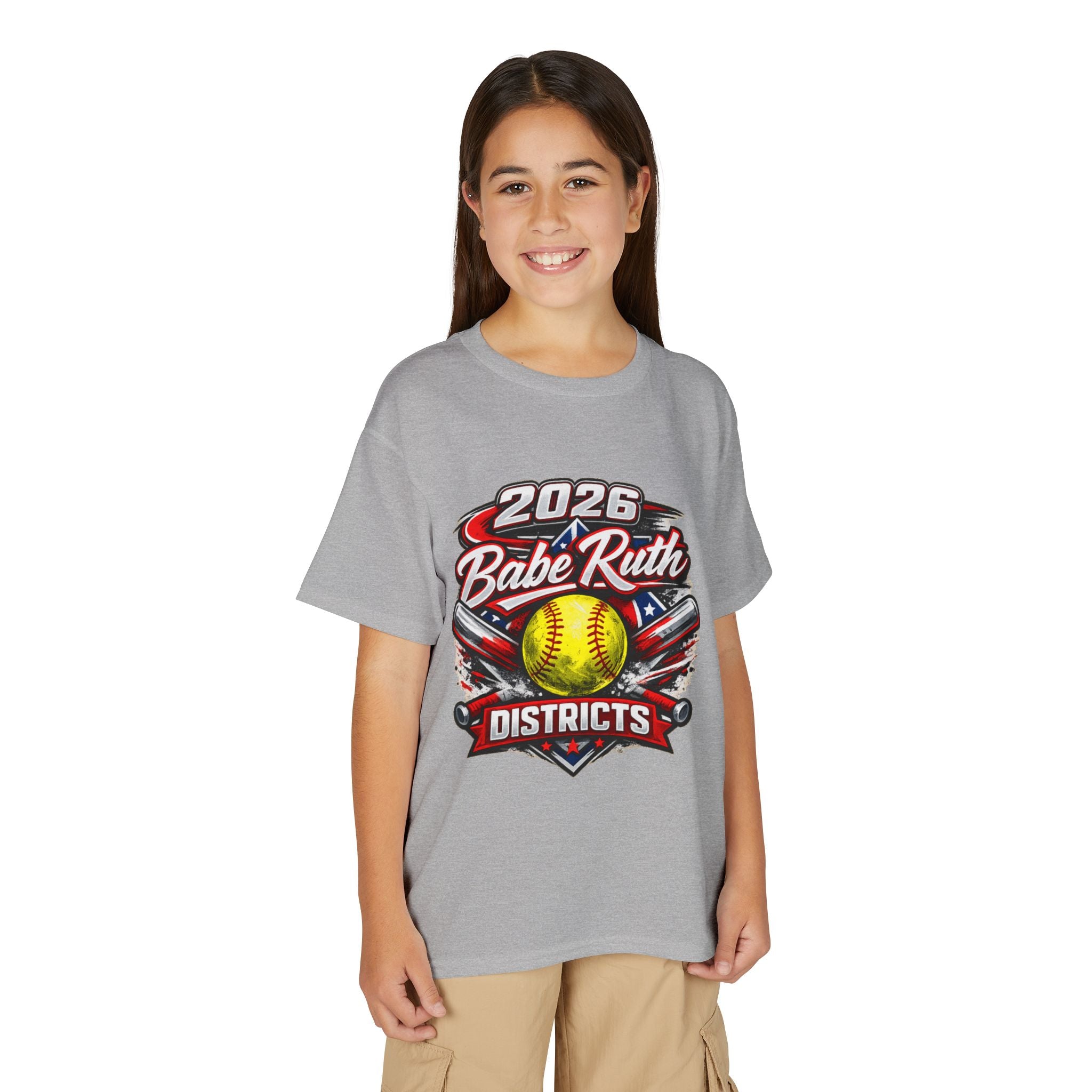 Youth 2026 Babe Ruth Districts Softball Tee