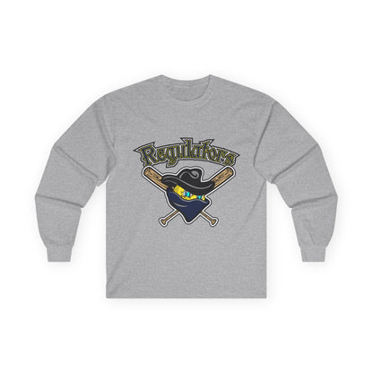 Baseball Pirate Logo Long Sleeve Tee — &