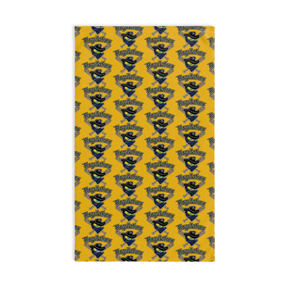 Blue Penguin Pattern Hand Towel — Cute Arctic Bird Kitchen &amp; Bathroom Towel