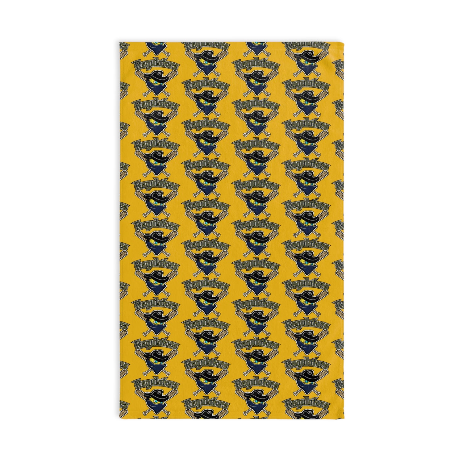 Blue Penguin Pattern Hand Towel — Cute Arctic Bird Kitchen &amp; Bathroom Towel