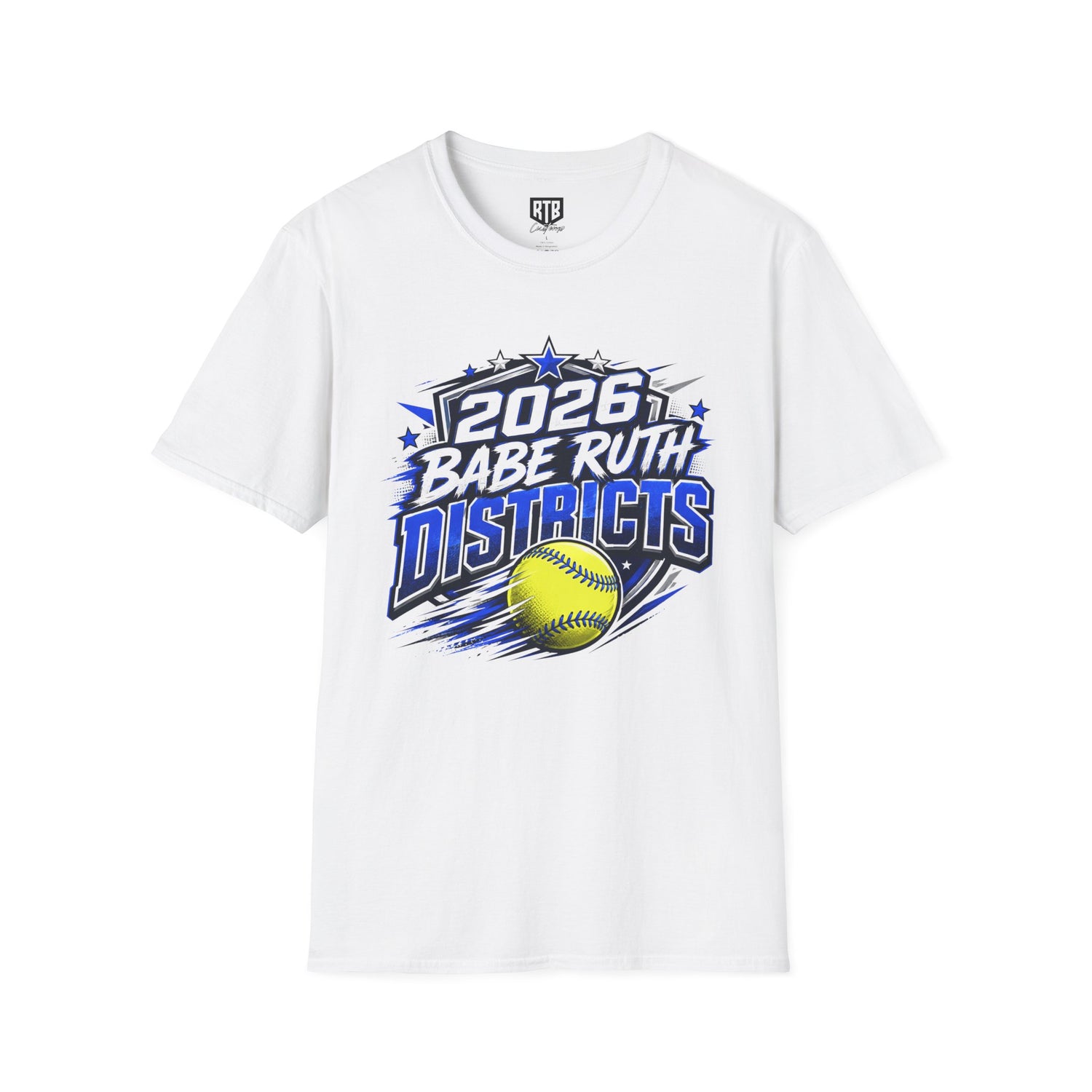 2026 Babe Ruth Districts Softball T-Shirt