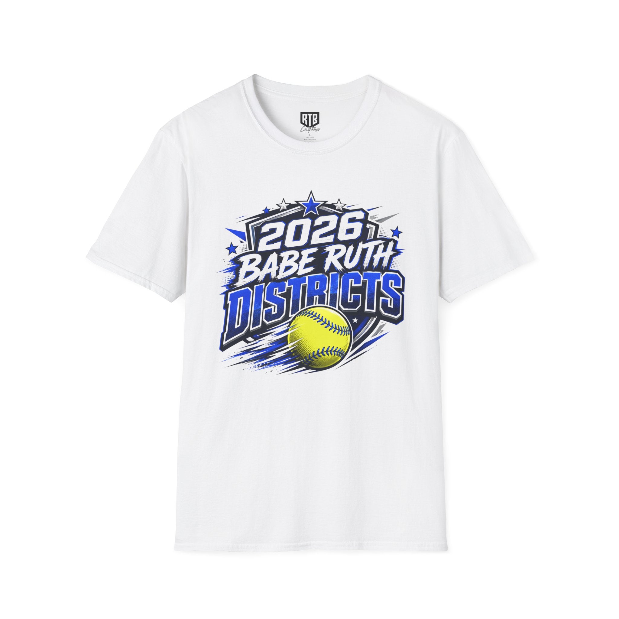 2026 Babe Ruth Districts Softball T-Shirt