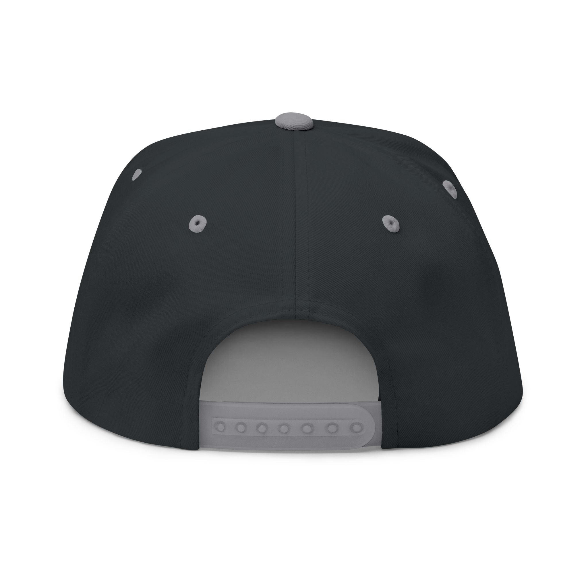 Embroidered ‘Poughkeepsie’ Pirate Logo Flat Bill Cap