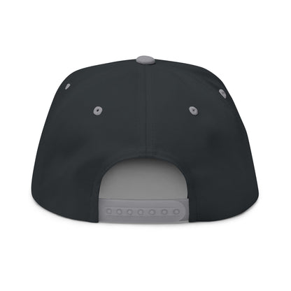 Embroidered ‘Poughkeepsie’ Pirate Logo Flat Bill Cap