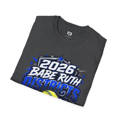 2026 Babe Ruth Districts Softball T-Shirt
