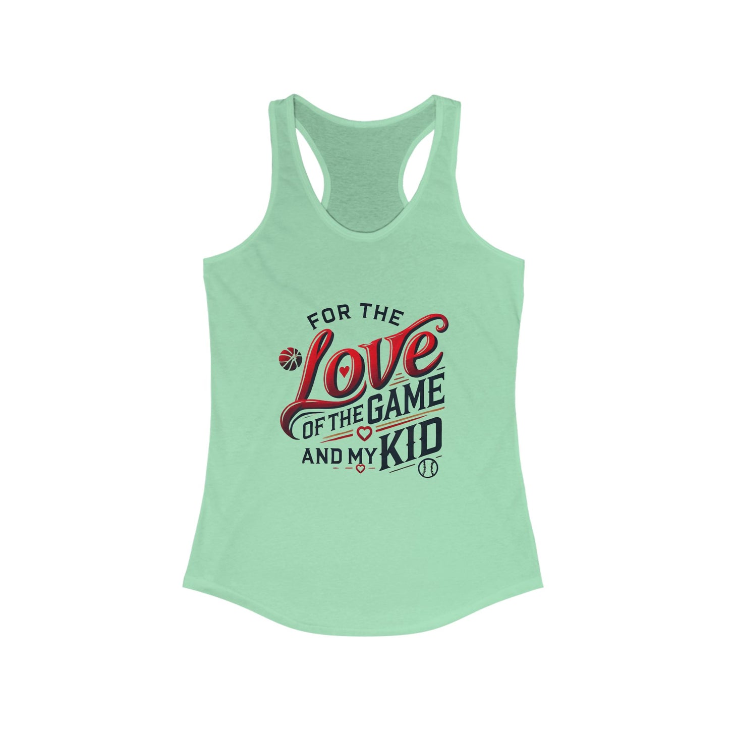 Camiseta "Por amor al juego" | Camiseta deportiva para mamás | Camiseta de sóftbol, ​​béisbol y fútbol | Regalo para padres de jóvenes deportistas