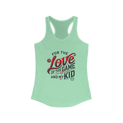 Camiseta "Por amor al juego" | Camiseta deportiva para mamás | Camiseta de sóftbol, ​​béisbol y fútbol | Regalo para padres de jóvenes deportistas