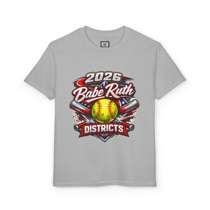 Youth 2026 Babe Ruth Districts Softball Tee