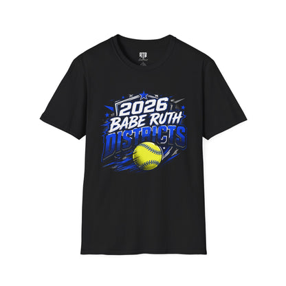 2026 Babe Ruth Districts Softball T-Shirt