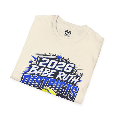 2026 Babe Ruth Districts Softball T-Shirt