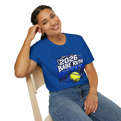 2026 Babe Ruth Districts Softball T-Shirt