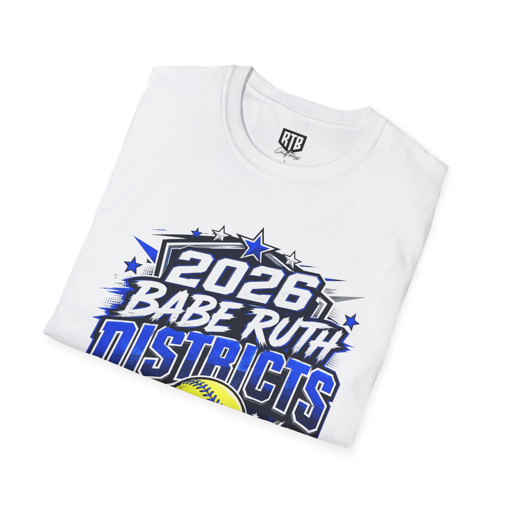 2026 Babe Ruth Districts Softball T-Shirt