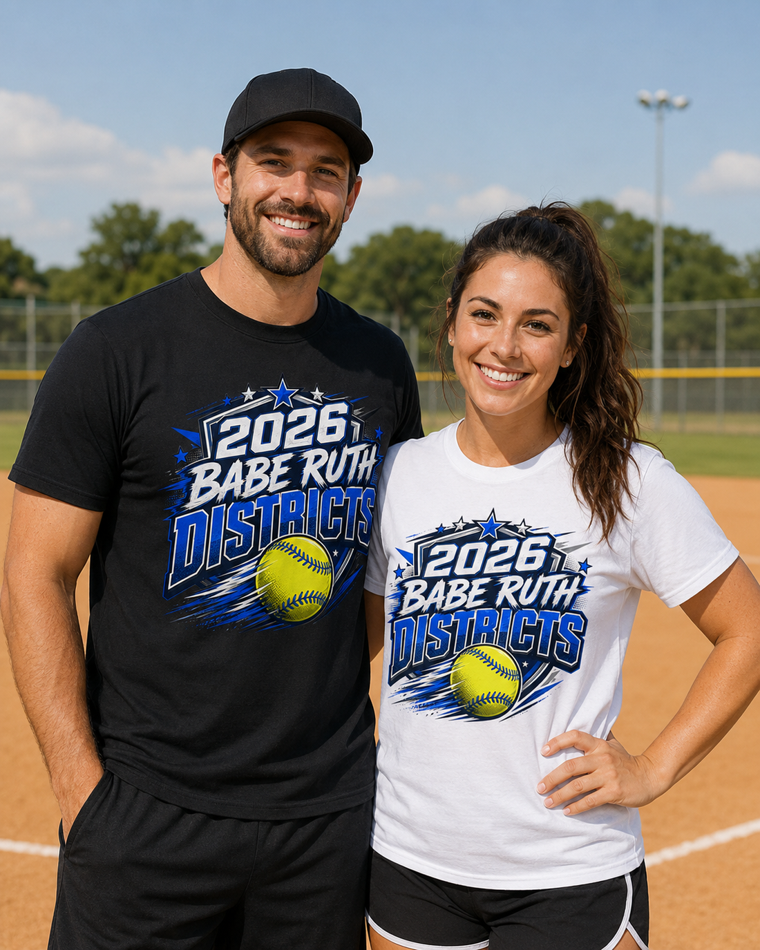 2026 Babe Ruth Districts Softball T-Shirt