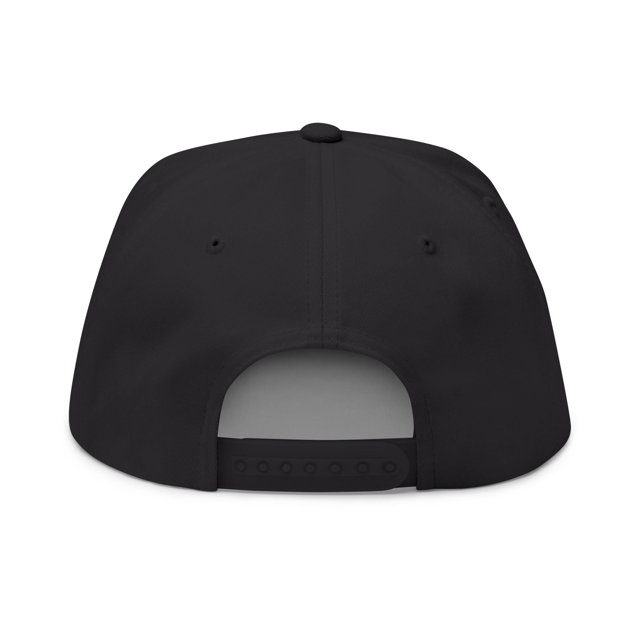 Embroidered ‘Poughkeepsie’ Pirate Logo Flat Bill Cap