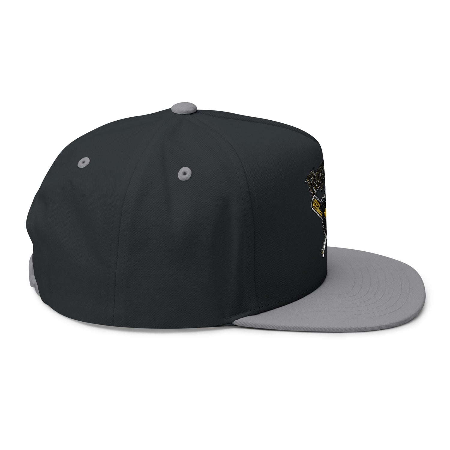 Embroidered ‘Poughkeepsie’ Pirate Logo Flat Bill Cap
