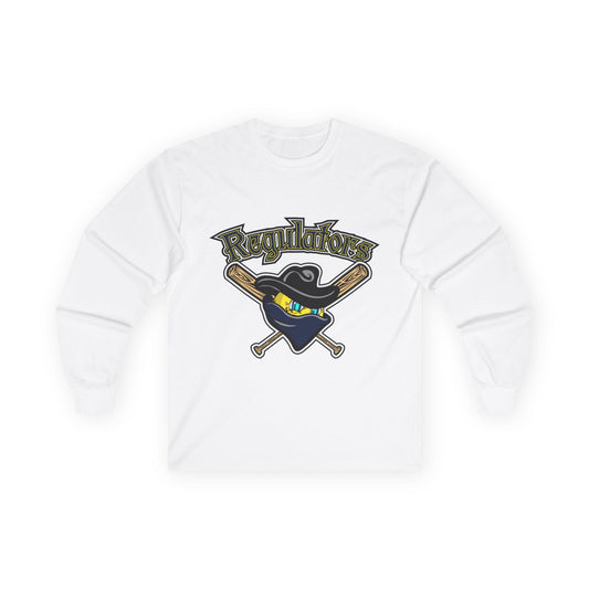 Baseball Pirate Logo Long Sleeve Tee — 'Raghhous' Graphic