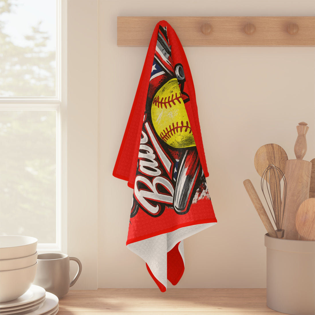2026 Babe Ruth Districts Softball Microfiber Tea Towel