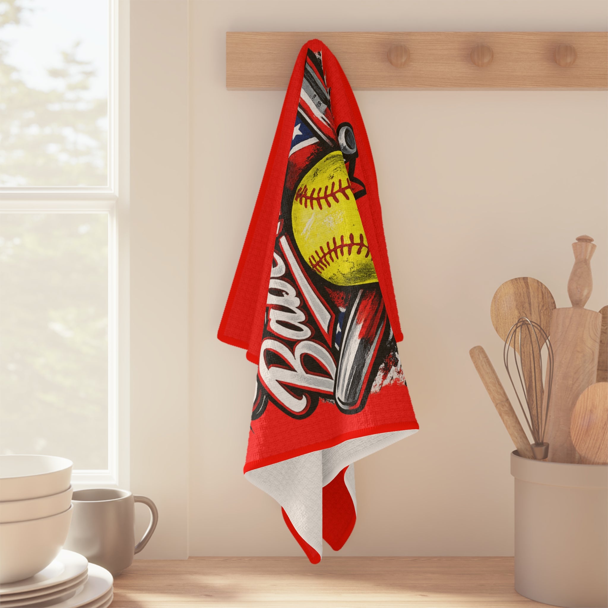 2026 Babe Ruth Districts Softball Microfiber Tea Towel