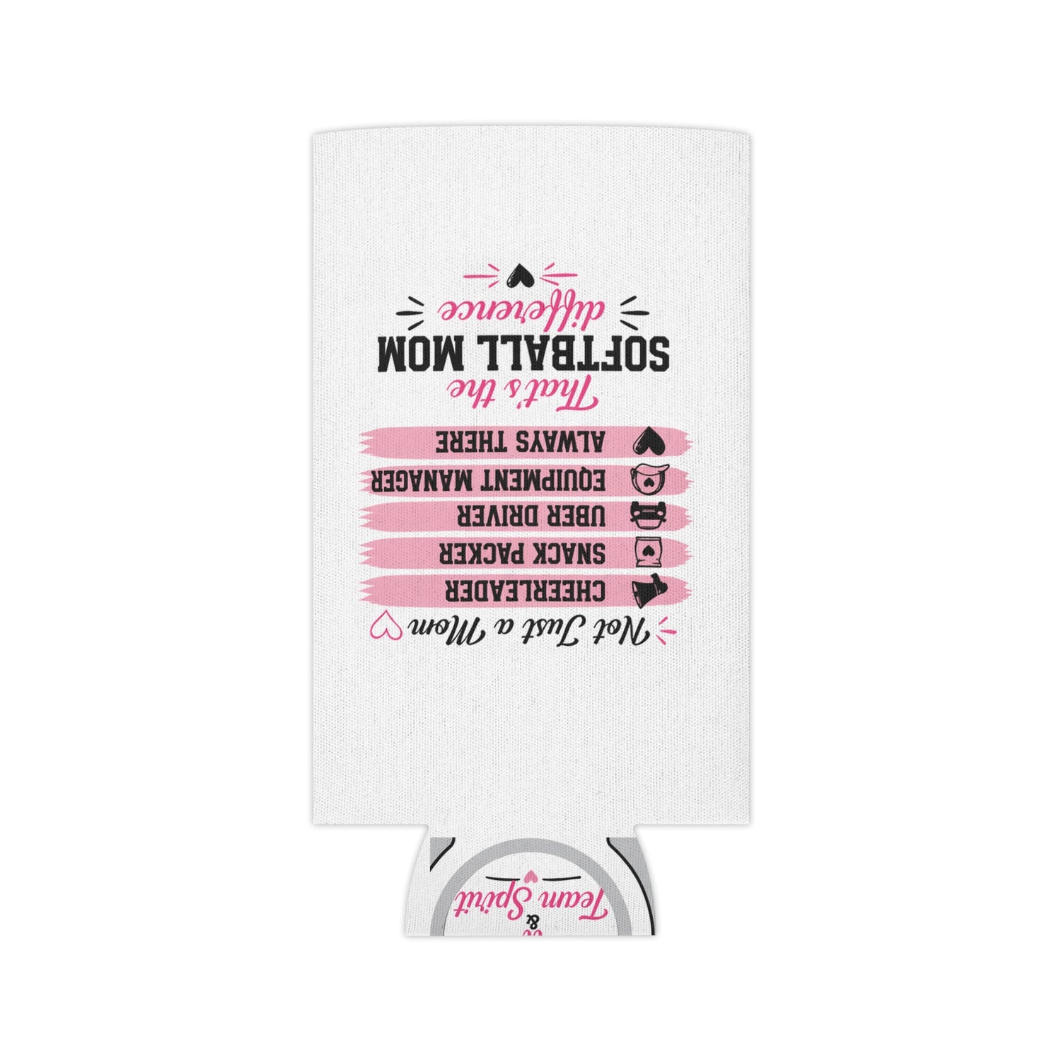 Softball Mom Can Cooler | Loud &amp; Proud Softball Mom Koozie | Game Day Drink Sleeve | Mother’s Day Gift for Sports Mom | Travel Ball Mom Gift