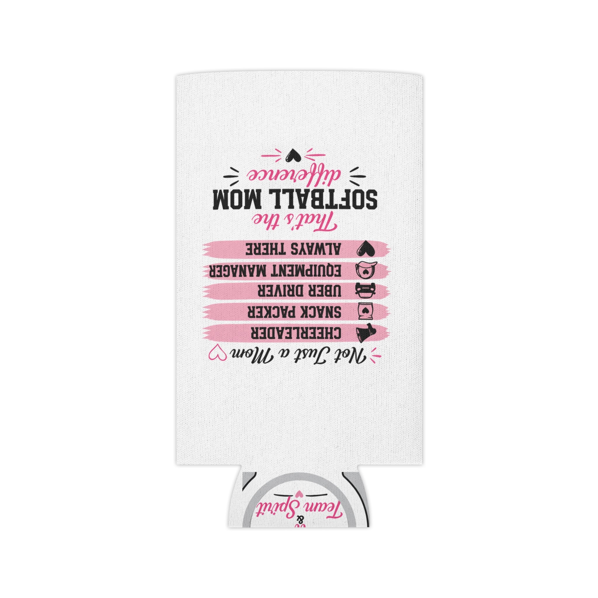 Softball Mom Can Cooler | Loud &amp; Proud Softball Mom Koozie | Game Day Drink Sleeve | Mother’s Day Gift for Sports Mom | Travel Ball Mom Gift